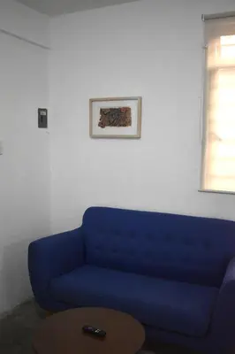 Zona de estar de Casita en el centro de Oaxaca cerca de Santo Domingo