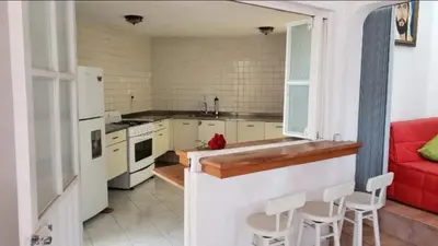 Una cocina o zona de cocina en Casa Griega Morelos