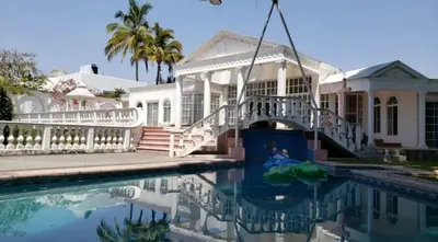 Piscina en o cerca de Casa Griega Morelos