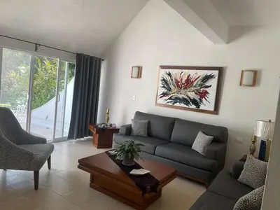 Zona de estar de Casa Jardín del Alma