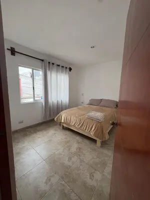 Cama o camas de una habitación en Alcalá