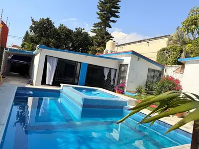 Piscina en o cerca de Casa fin de semana en Cuernavaca Morelos