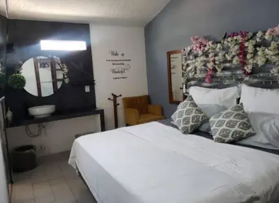 Cama o camas de una habitación en Casa 2 Rec 8mn del mar
