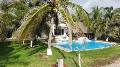 Piscina en o cerca de Casa del Carmen