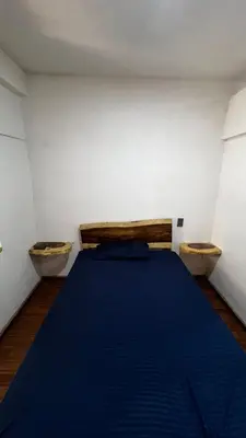 Cama o camas de una habitación en Mar y Mar Zipolite