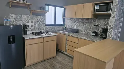 Una cocina o zona de cocina en Suite Perote