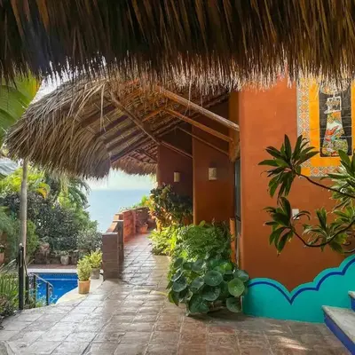 Unique Mexican Charm Cliffside Villa Casa Linda