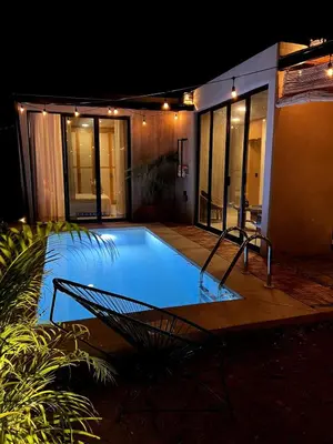 Piscina en o cerca de Casa de descanso, cerca de la playa