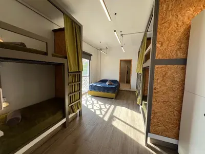 Cama o camas de una habitación en NoMADIK