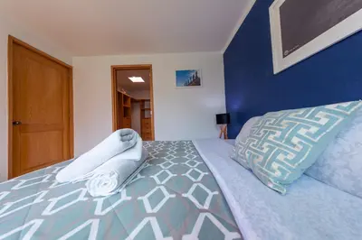 Cama o camas de una habitación en Casa Hidalgo By Mi Querido Coyoacán