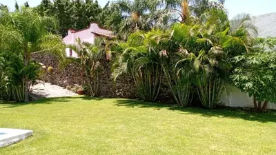 Jardín al aire libre en Villa VIP
