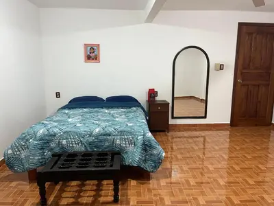 Cama o camas de una habitación en Posada Oasis