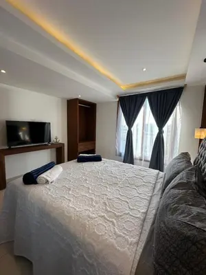 Cama o camas de una habitación en Balam Sunset Villa- Seaside Luxury Retreat