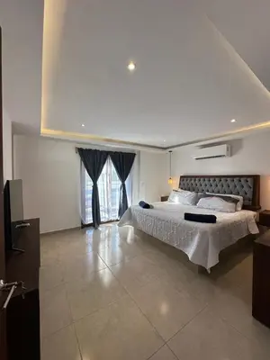 Cama o camas de una habitación en Balam Sunset Villa- Seaside Luxury Retreat