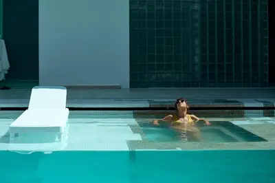 Piscina en o cerca de Casa Orbit AC Pool Jacuzzi Central Location