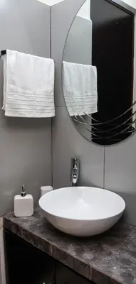 Un baño de Pintoresca y Acogedora Casita Pueblo Mágico