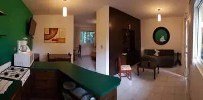 Plano de Studio con Jardin y AC en Residencial Campestre & Starbucks