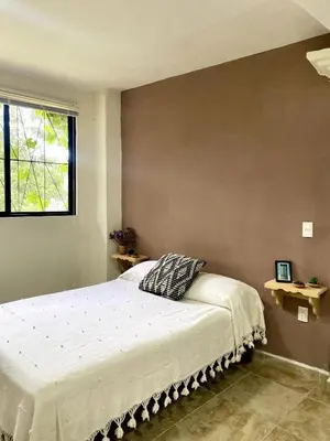 Cama o camas de una habitación en 2-Beds Loft in Oaxaca - Steps from Downtown