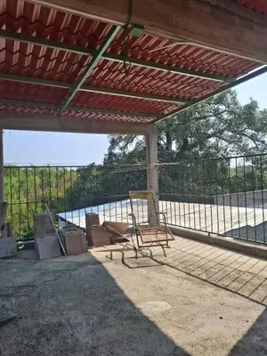 Un balcón o terraza de CASA BUGAMBILIa
