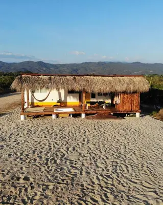 Paisaje cerca de este camping