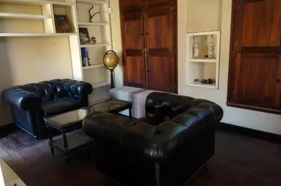 Zona de estar de Dream Garden Villa in the Heart of Oaxaca