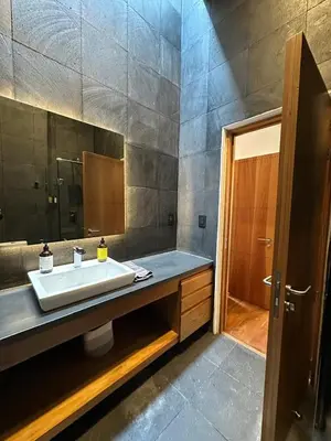 Un baño de Casa Carmen Etla