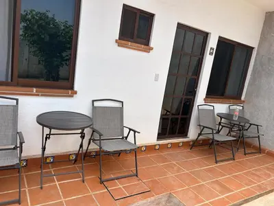 Zona de estar de Casa Regina