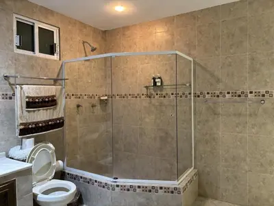 Un baño de Casa las Palmas