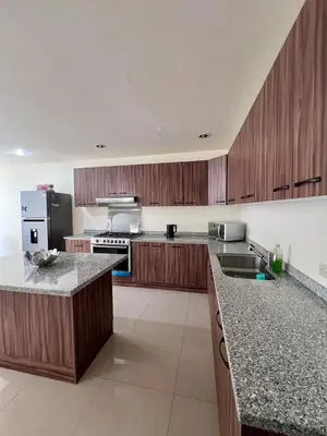 Una cocina o zona de cocina en Hermosa residencia en San Pedro Cholula