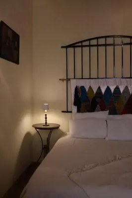 Cama o camas de una habitación en Atelier Oaxaca
