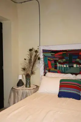 Cama o camas de una habitación en Atelier Oaxaca
