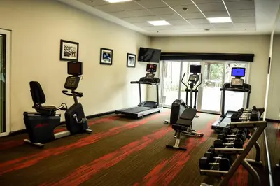 Gimnasio o instalaciones de fitness de Staybridge Suites Puebla by IHG