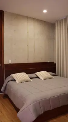Cama o camas de una habitación en CasaBlanca - Alberca, terraza y vistas