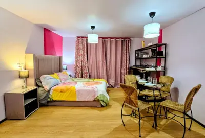 Cama o camas de una habitación en Suite Rosa familiar para hasta 6 huéspedes Amplia, céntrica, con cocineta y baño privado
