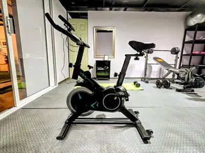 Gimnasio o instalaciones de fitness de Suite Rosa familiar para hasta 6 huéspedes Amplia, céntrica, con cocineta y baño privado