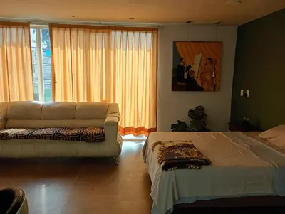 Cama o camas de una habitación en Bonito Departamento Centrico en Puebla Capital