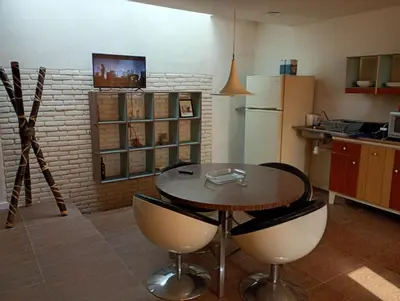 Una cocina o zona de cocina en Bonito Departamento Centrico en Puebla Capital