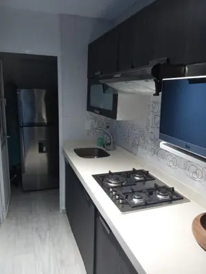 Una cocina o zona de cocina en Depto LUX-A&A con terraza privada