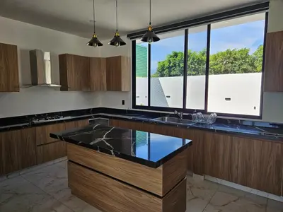 Una cocina o zona de cocina en Casa Acuario