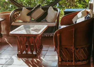 Zona de estar de Casa Nu'u Beach Front