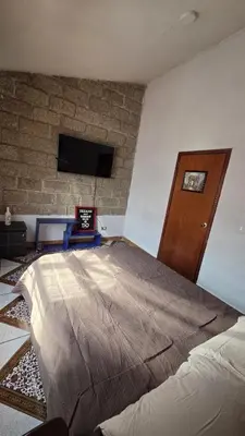Cama o camas de una habitación en Casa Quijote