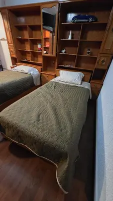 Cama o camas de una habitación en Casa Quijote