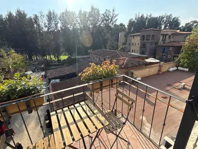 Un balcón o terraza de Adika