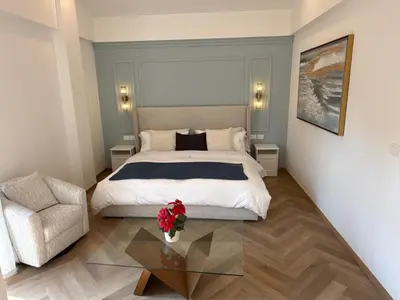 Cama o camas de una habitación en Adika