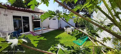 Jardín al aire libre en Casa Guacamayas