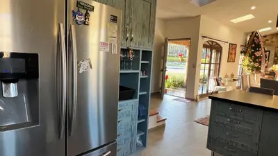 Una cocina o zona de cocina en Casa La Patrona