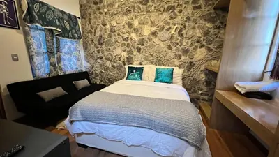 Cama o camas de una habitación en Casa La Patrona