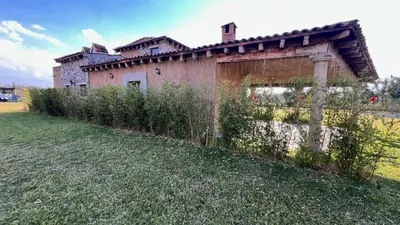Jardín al aire libre en Casa La Patrona