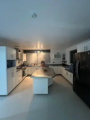 Una cocina o zona de cocina en Casa blanca
