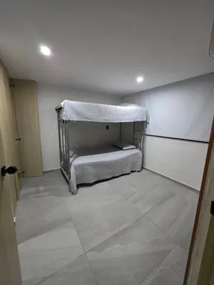 Cama o camas de una habitación en Departamento frente a bahía con hermosa vista